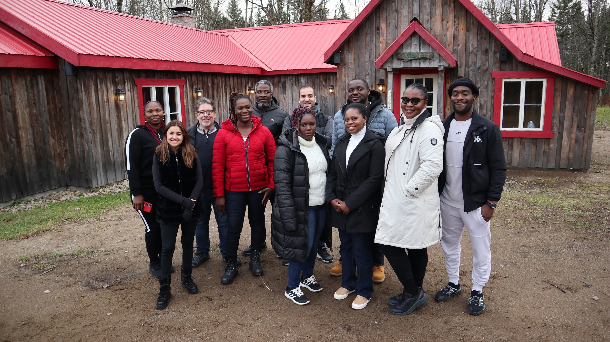 Visite de l'entreprise marraine pour la plateforme d'entraînement fictive