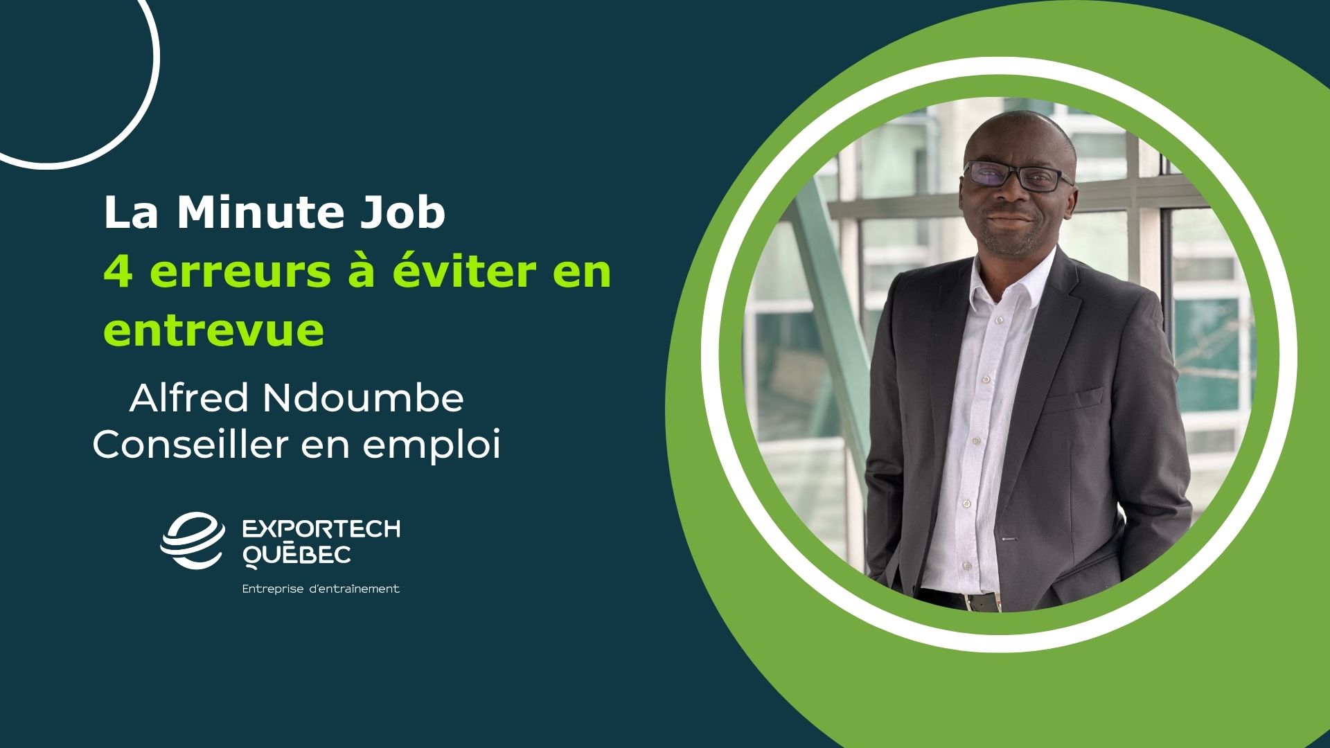 Conseils de notre conseiller en emploi